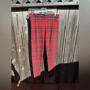 Black milk clothing tartan leggings